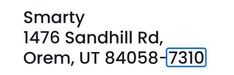After the full ZIP Code lookup process is complete 33701-4313