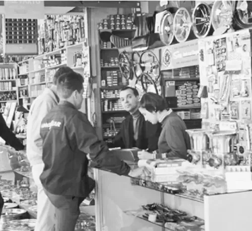 Speedway Motors parts counter